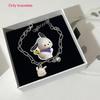 Adorable Girls Pochacco Bracelet With Cartoon Pendant Chain Regular