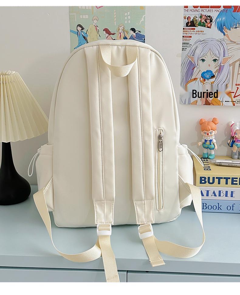 Korean Style Cute Girl's Large Capacity Backpack for School and Fashion