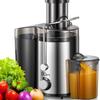 Extracteur de jus automatique domestique 110V-220V, Grand calibre, Extraction de jus et séparation de la pulpe