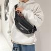 Simple Tooling Style Men's Messenger Bag Waterproof Breast Bag Sports Leisure Lightweight Cycling Bag Travel Mountain Climbing Small Backpack
