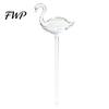High Borosilicate Glass Plant Waterers Watering Bulb, Self Planter Insert, Animal Automatic Waterer for Office Desk Plants Flower Shapes, Vacation