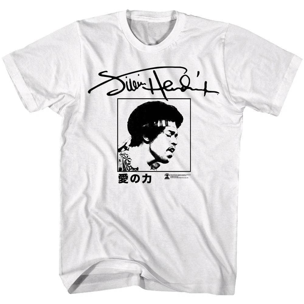 Jimi Hendrix Japan Signature Men s T-Shirt 3XL