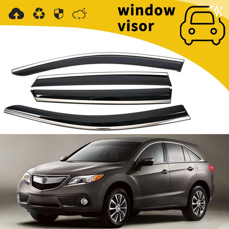 Car Door Visors for 10-18 Acura Models: TL, MDX, RDX, CDX, RLX, ILX, TLX