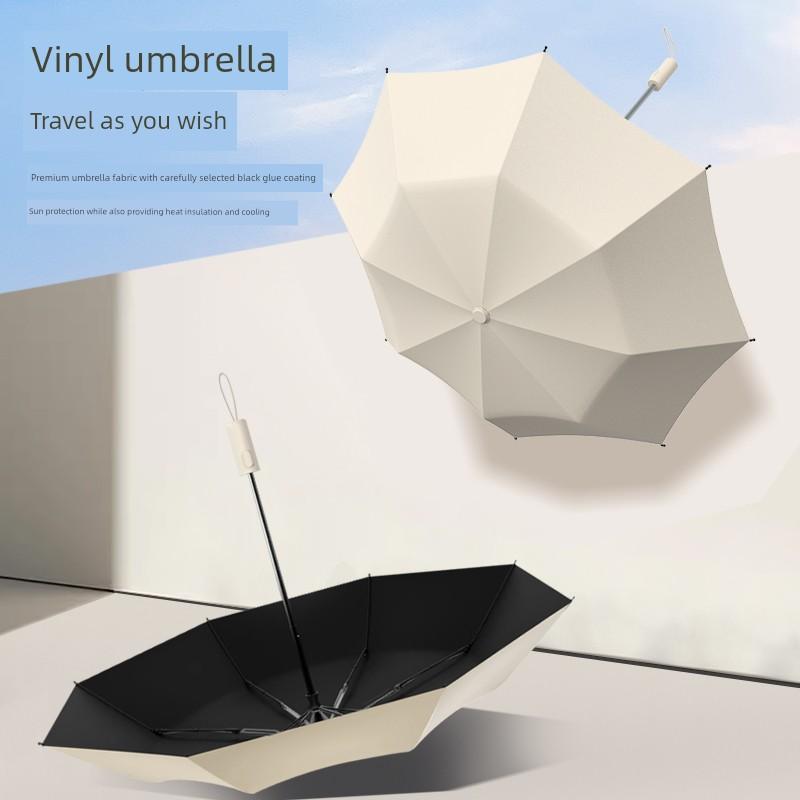 Paradise Umbrella Fully Automatic 70% off Black Coated Sun Protection Uv Protection Reverse Umbrella for Women and Men