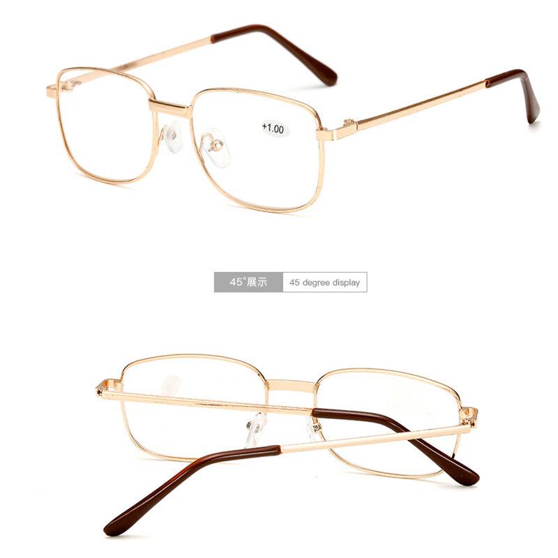Anti Blue Light Glasses square Cermin Mata Silau Computer Eyeglasses for Women Men Fashion Metal Frame Specs