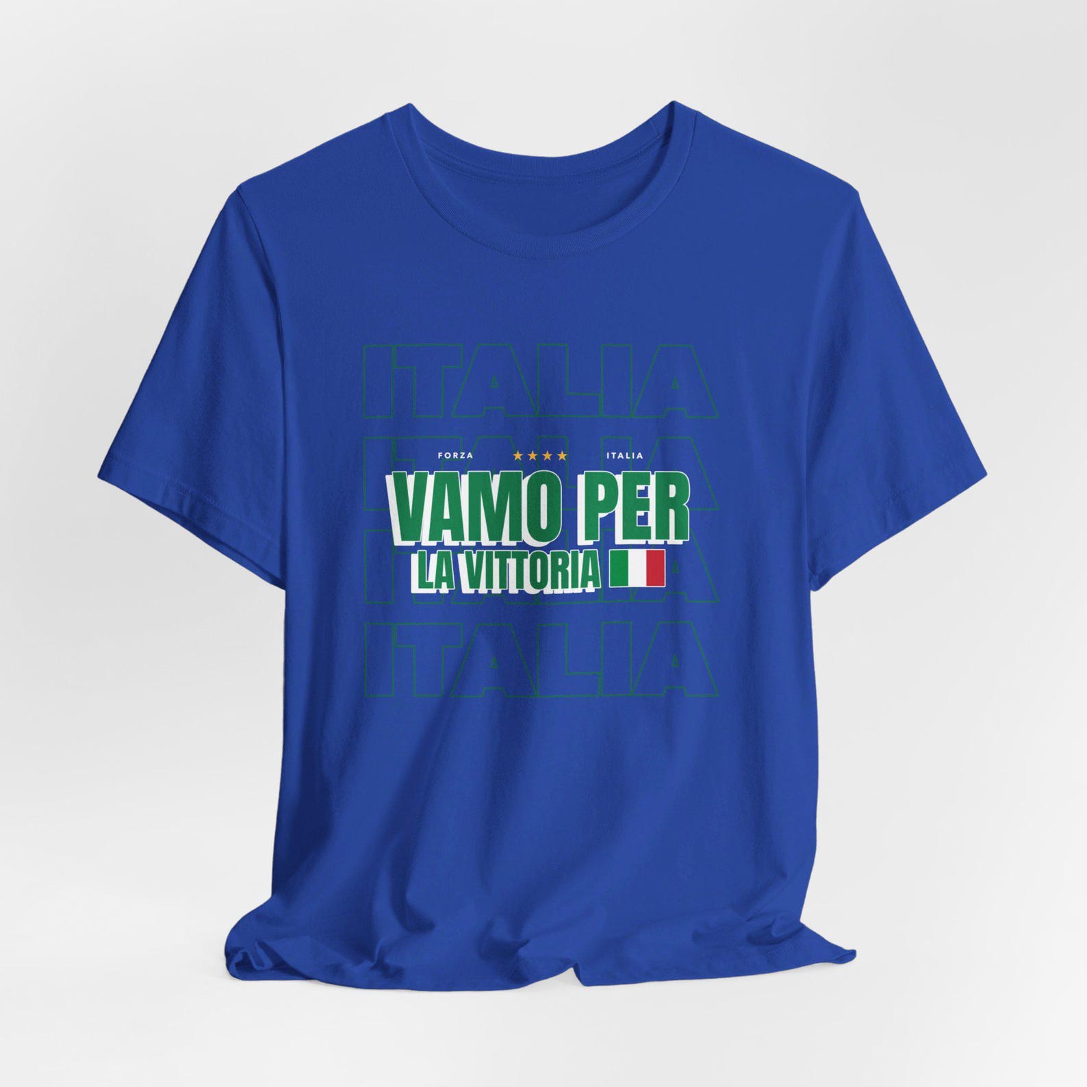Forza Italia T-Shirt: Italian National Team Soccer Fan Tee 3XL