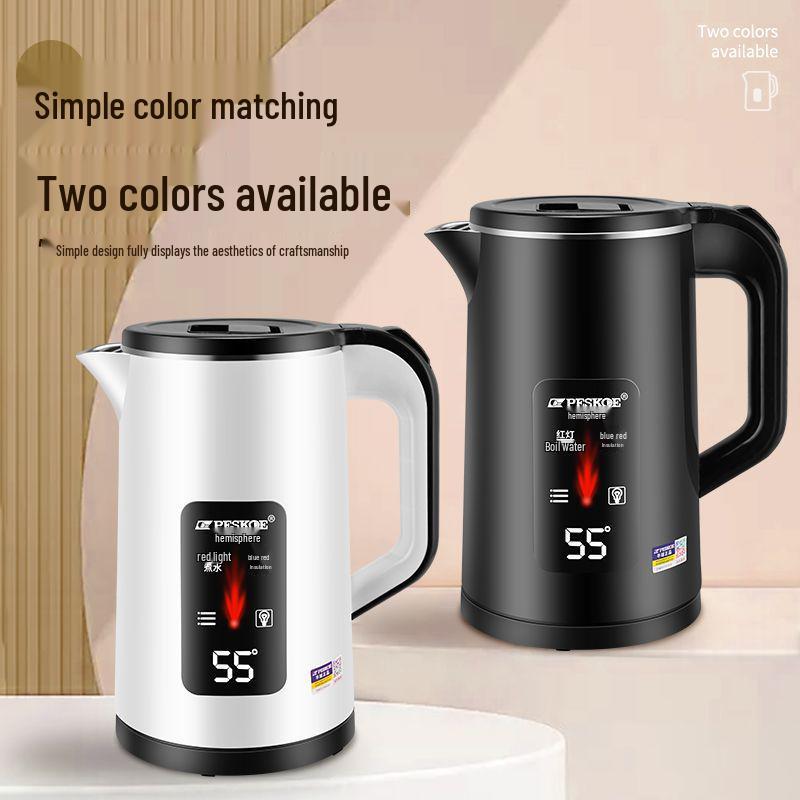 Durable Food-Grade Electric Kettle with Keep Warm & Constant Temperature Features