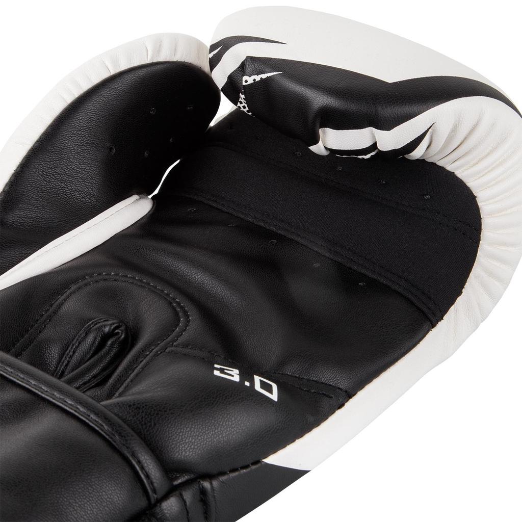 Venum Challenger 3.0 Boxhandschuhe Weiß/Schwarz 12oz