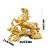 Horse Figurines Auspicious Blessing Animal Ornaments 2026 Chinese Horse Mascot Small Figurines For Bedroom Living Room Desk