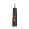 Electric Screwdriver Kit Featuring Various Screwdriver Bits Crosses Flat Head Type Ergonomic Handle Comfort Grip High Capacity Battery