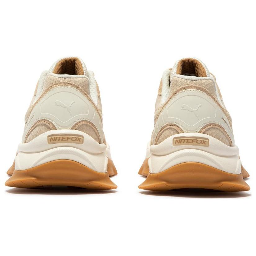 Puma Nitefox Urban Outdoor Round Toe Lace-Up Low-Top Sports Casual Shoes Unisex Sneaker Light-Brown 389593-02