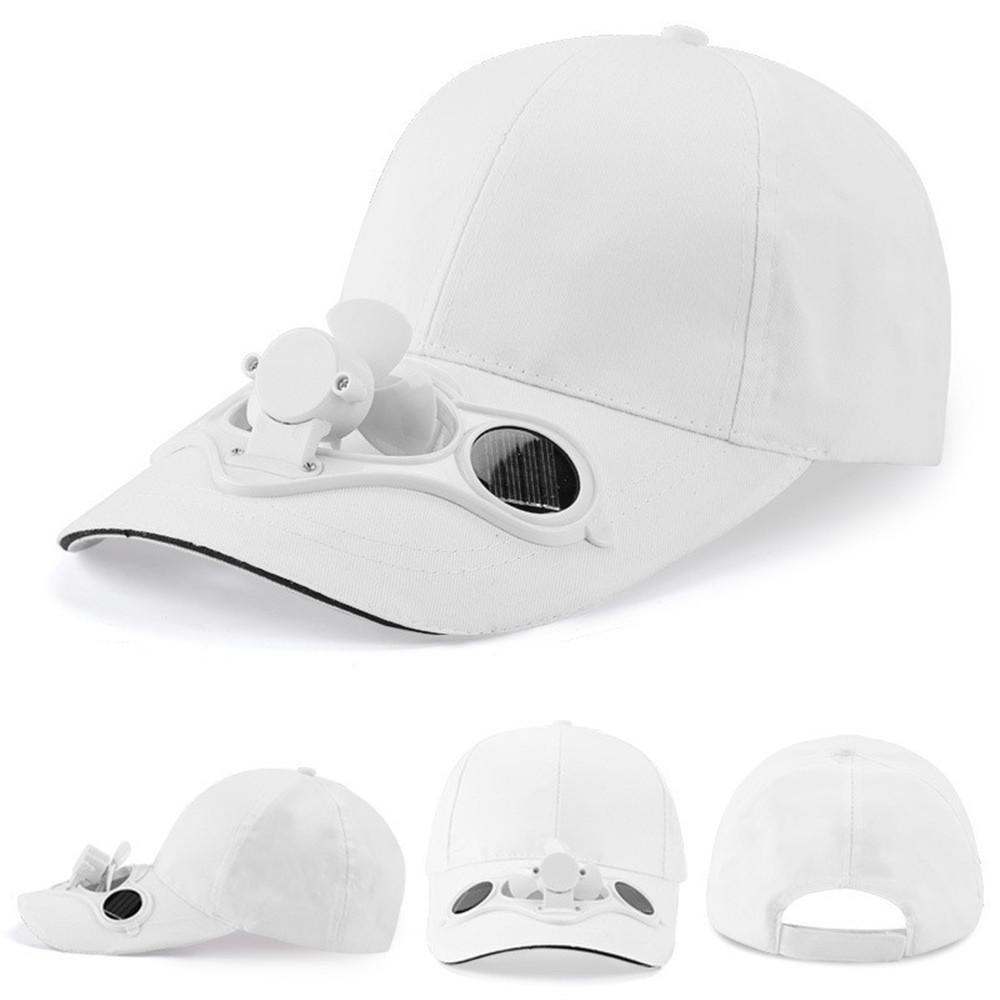 Summer Camping Hiking Cooling Quick-drying Novelty Sport Cap Sun Visor Travel Hat Fan Baseball Hat