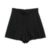 Fashion Style Summer New Fashion Trendy Women's Mid Waist Easiest for Match Linen Blend Casual Shorts 4661413 800