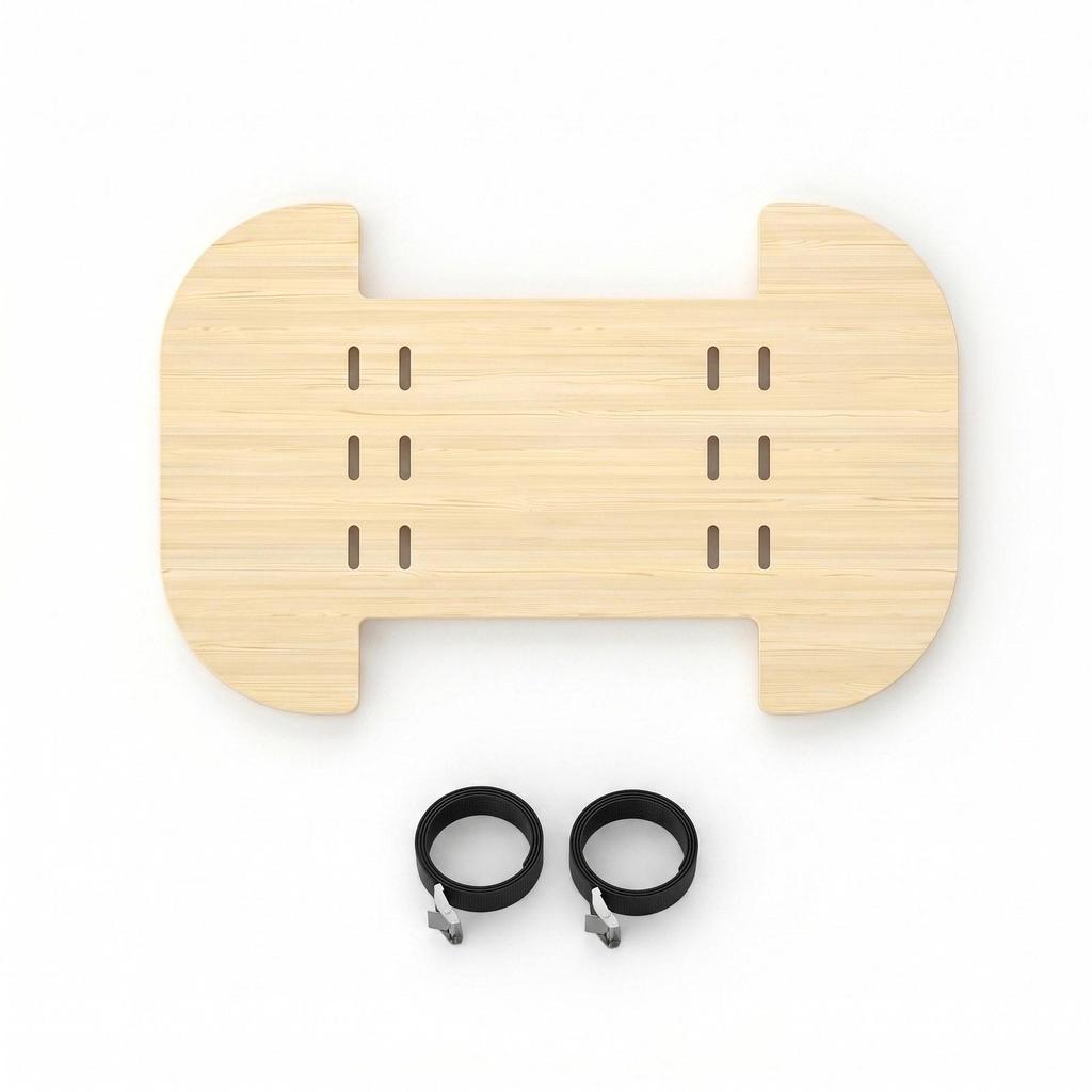 Wooden Dog Bike Rack, Front for Electric Vehicles, Easy to Install.