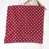 New Women 50cm Breathable Fashion Dot Small Neck Square Scarfs Office Lady Hair Band Foulard Hand Kerchief Female Bandana Shawl