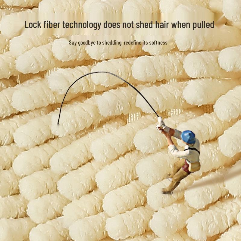 Chenille Cartoon Japanese Kids' Hand Towel - Absorbent & Cute for Kitchen & Bathroom