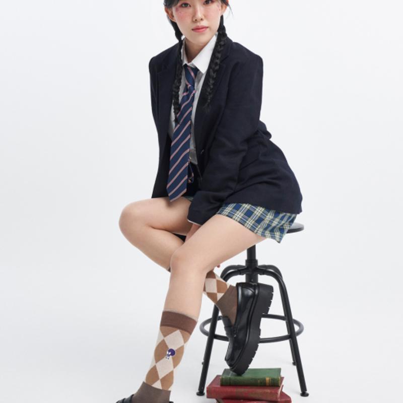 

SoxOverWhatever Aesthetic Academia Brown [S/M] Crew M(240-270mm)