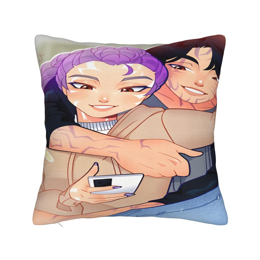 Kissenbezug Kpop-inspiriert Modischer Kissenbezug für Sofa Heimdekoration Kissenbezüge