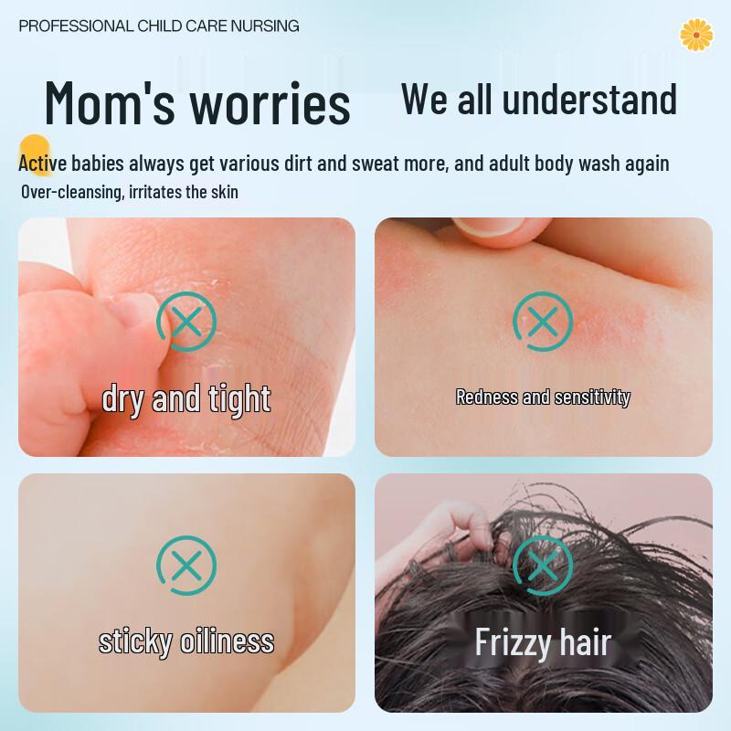 

Beauty Notes Kids 2-in-1 Calendula Shampoo & Body Wash