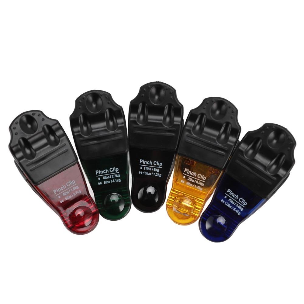 

5pcs Plastic Pinch Exerciser Magnetic Pinch Strength Trainer Daily Finger Exercise