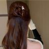 Cat Fishing Hanfu Hairpin Black Sandalwood Wooden Hair Stick Antique   for Women