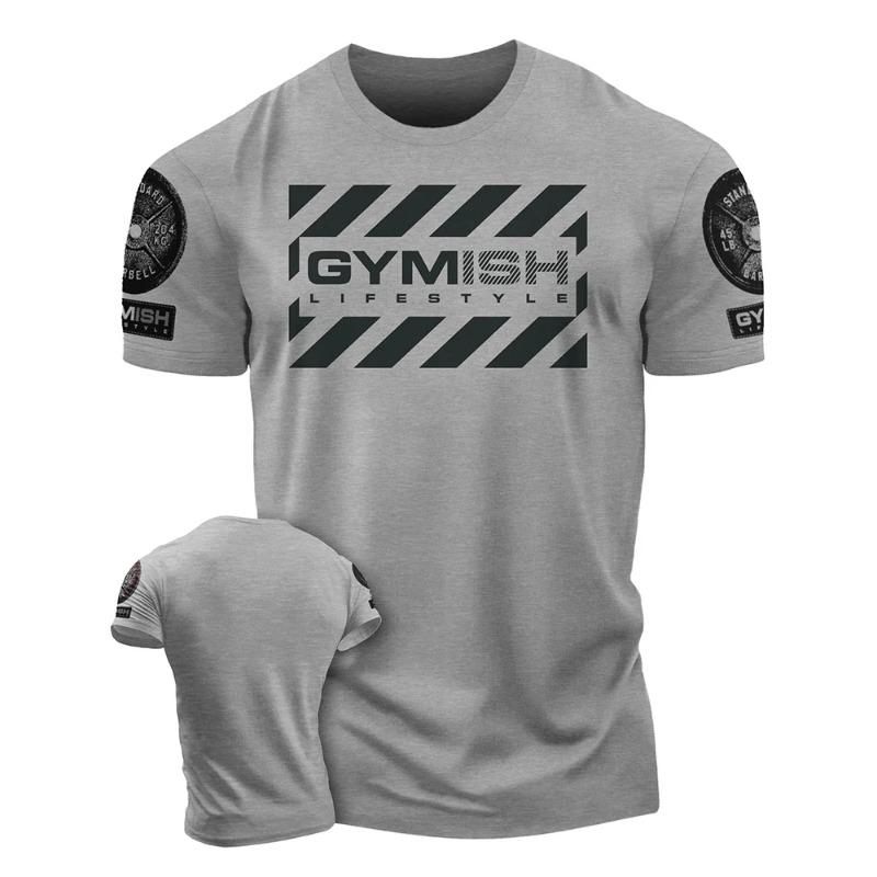 

The 3D printed men s T-shirt for the summer is a bestseller for sports fitness exercise casual fashion and lightness 5XL