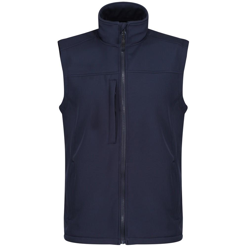 Regatta Mens Flux Softshell Bodywarmer / Sleeveless Jacket Water Repellent And Wind Resistant