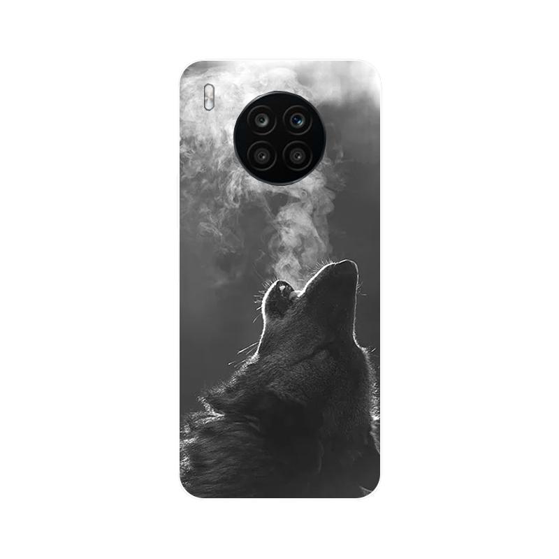 Custodia per Honor 50 Lite Calcio Custodia posteriore in silicone morbido per Honor 50 Lite Cover per telefono per Honor 50 9S 9A 9C 9X Lite etui Bumper
