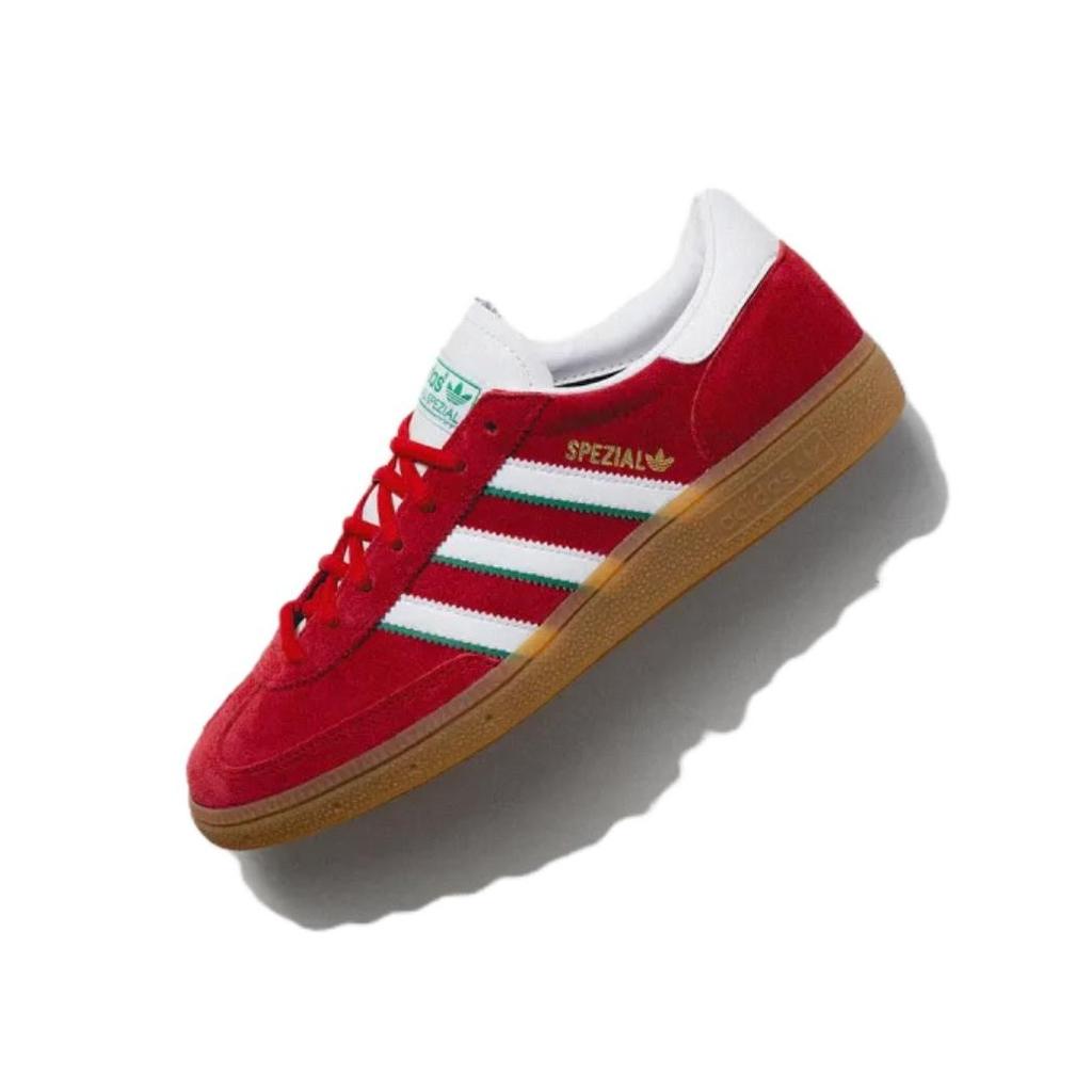 adidas Handball Spezial Scarlet Collegiate Green Unisex Sneakers Red Cloud-White IF9531