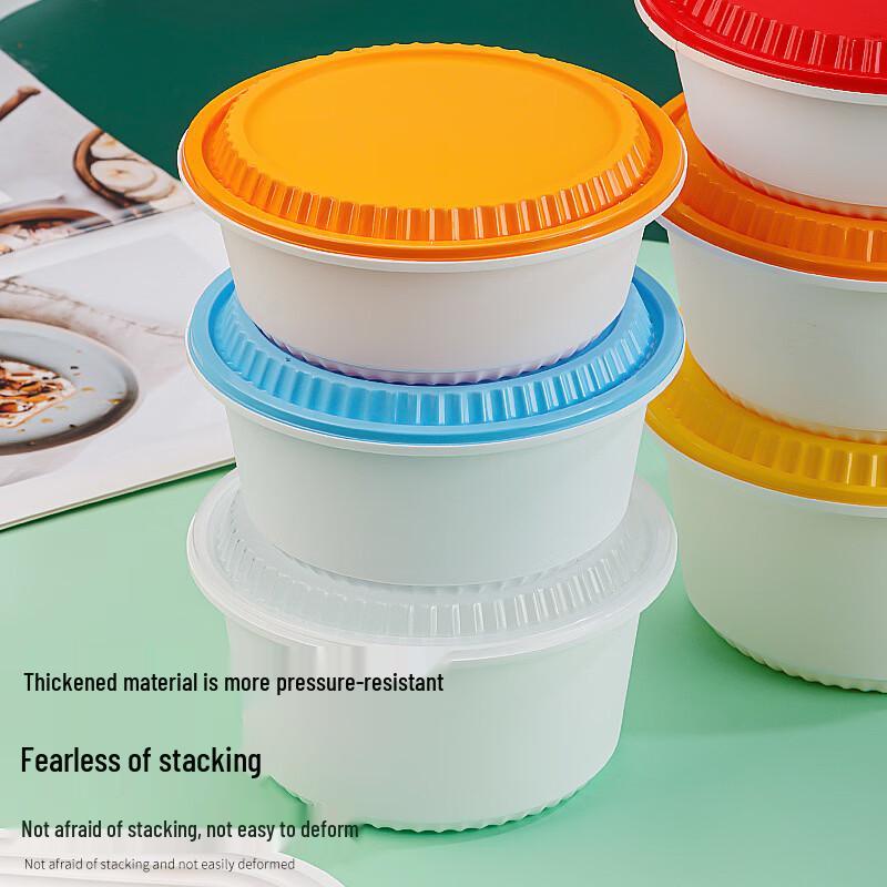 Disposable Round Leak-Proof Meal Boxes