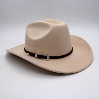 Cappello Western da Cowboy in Feltro Retrò