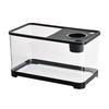 Transparent Plastic Desktop Goldfish Tank for Home Decor - Small & Medium Sizes Available