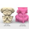 Versatile Silicone Vase Mold Concrete Molds Silicone Casting Mold Girl Shaped
