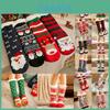 Chaussettes pantoufles de Noël confortables avec une doublure luxueuse en fausse polaire pour le confort de la famille