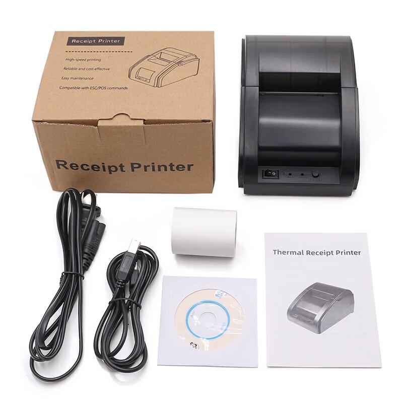 Dongwei 58mm Bluetooth Thermal Receipt Printer CN plug (adapter included)