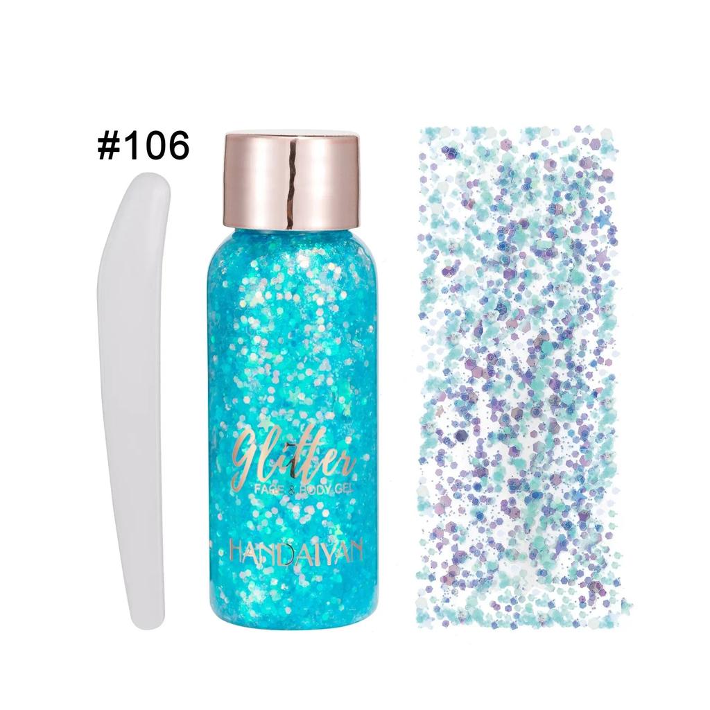 New Makeup Shimmering Eye Shadow Liquid Girls Face Stage Makeup Gel Liquid Glitter Body Lotion Ritual Beauty Makeup