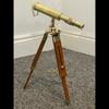 Teleskop mit Holzstativ Maritime Nautische Vintage Schreibtischdekoration