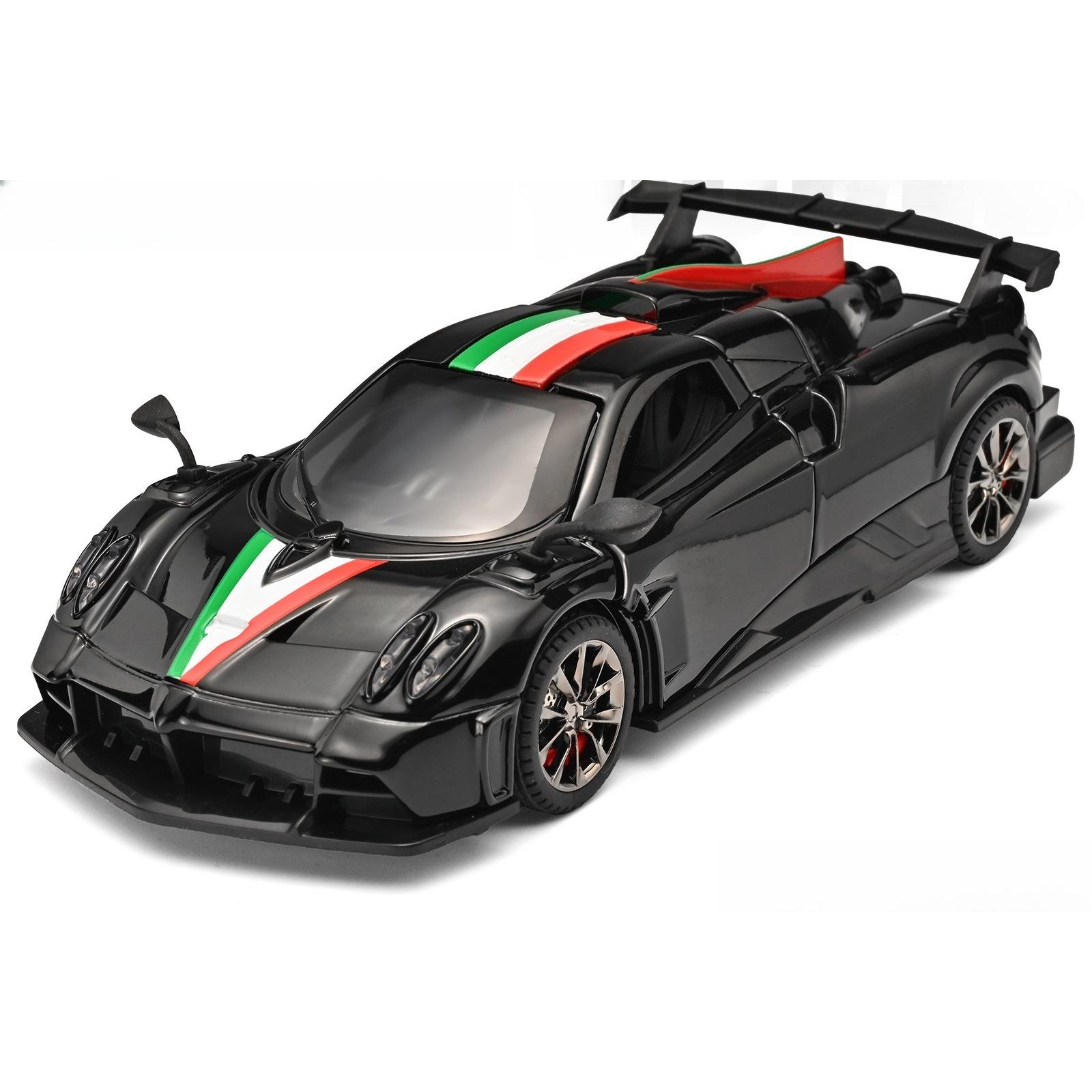 

1/32 Alloy Die-cast Pagani Imola Roadster Sports Car Model Simulation Sound and Light Children s Toy Boy Birthday Gift