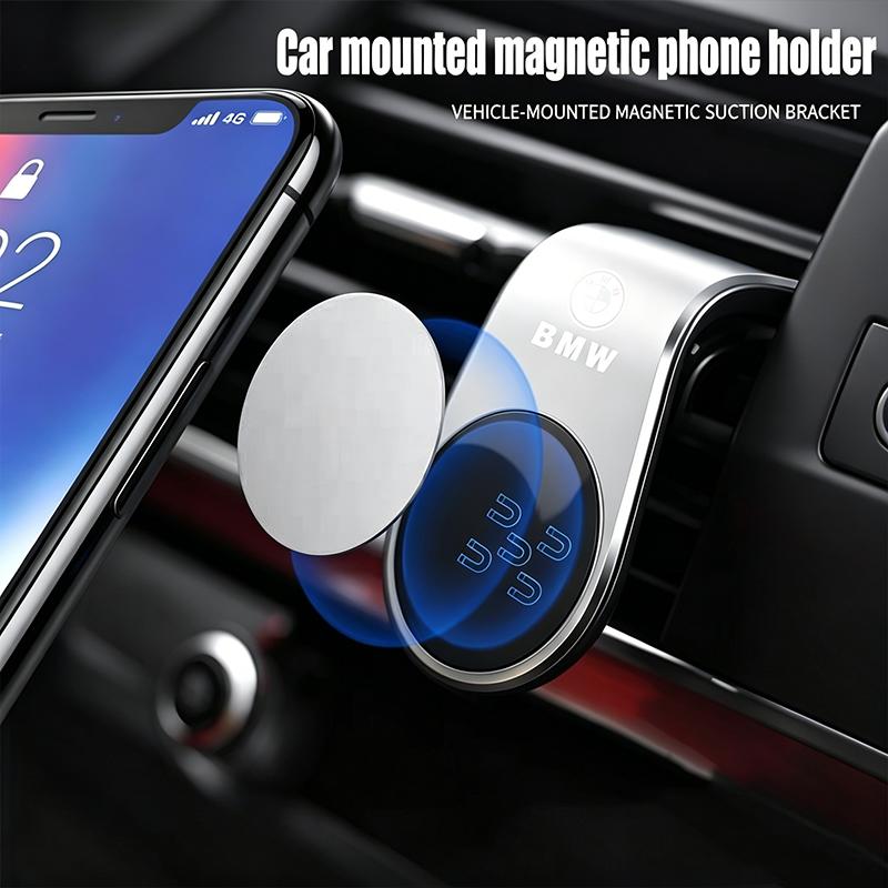 NTSM5 Motorcycle Sticker/1Pcs Magnetic Car Phone Holder Metal Stand Accessories For BMW M E46 E90 E60 F30 F10 E39 E36 F20 G30 G20 E87