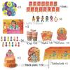 Danny-Go Theme Birthday Party Decor Disposable Tableware Set Paper Cup Banner Cake Topper Baby Shower Gifts Party Favors Supply