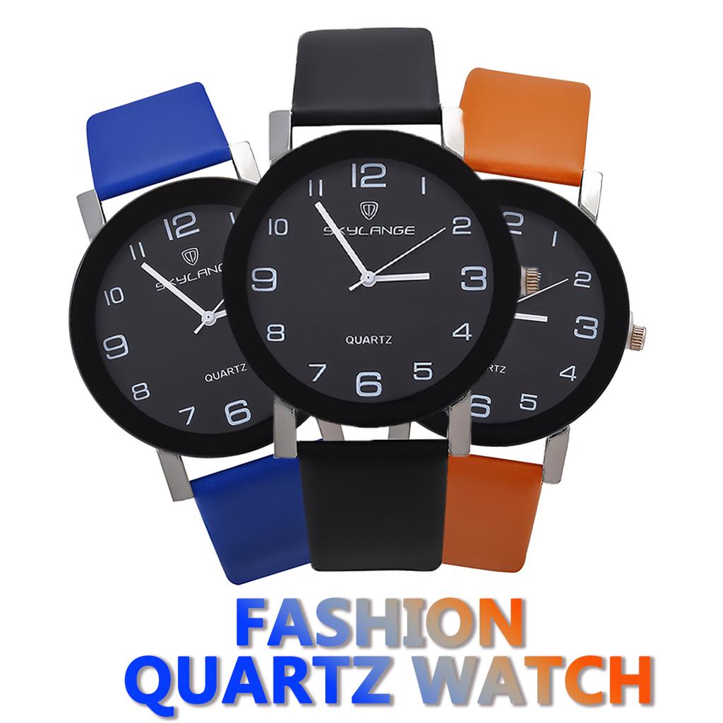 Orologio semplice in pelle bianca Orologi da donna Orologio da polso analogico casual al quarzo