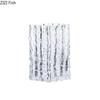 Transparent Glacier Glass Vase Hydroponics Flowers Pots Desk Decoration Flower Arrangement Minimalism Floral Vases Modern Decor