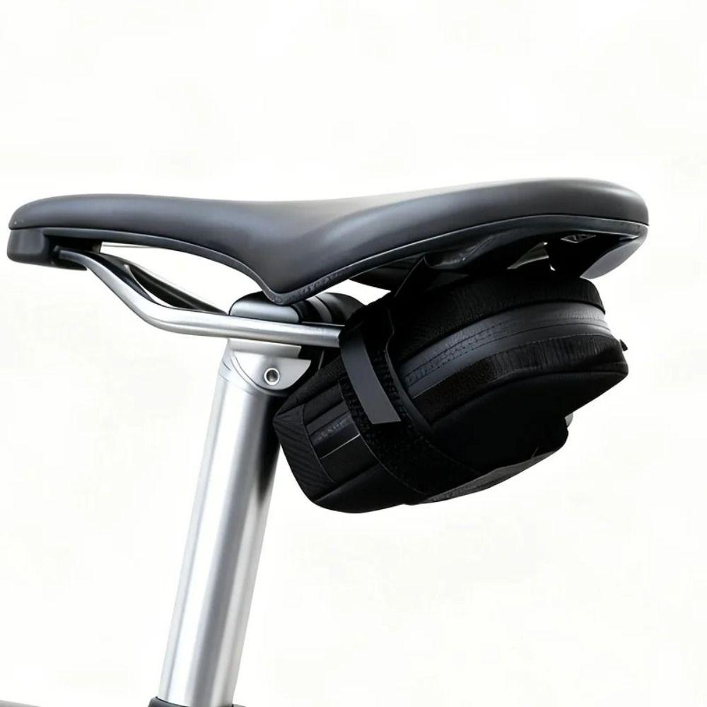 Quick Mount Design Bicycle Seat Pack Polyester Cycling Tool Bag Bike Saddle Bag Daily Commuting