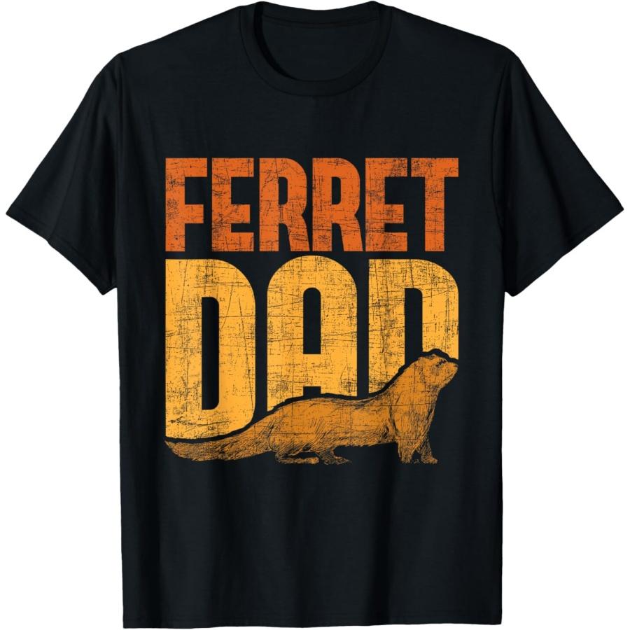 

Ferret Dad - Zoo Animal Lover Ferret Lover T-Shirt XXXXXL чёрный