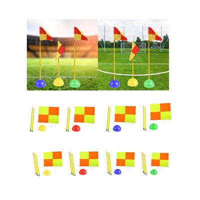 Soccer Corner Flag Soccer Agility Poles Playing Field Equipment for Soccer