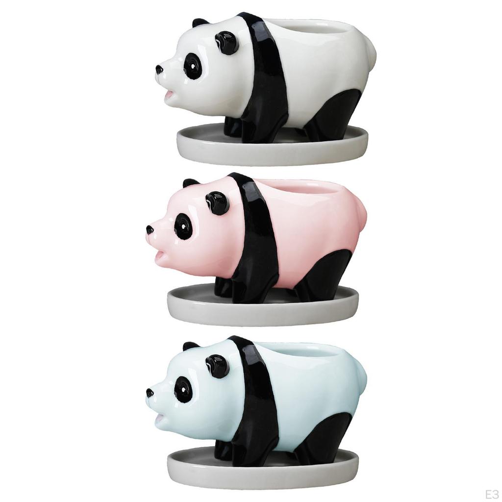 Ve Planters Panda Figurine Bunch Dining Garden Bedroom Pot
