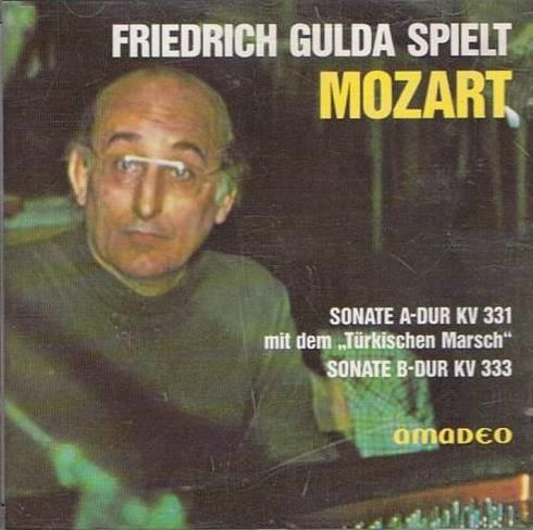 

CD FRIEDRICH GULDA - Mozart,klaviersonaten Kv.331,kv.333 4237892 Amadeo 1988 Europe ObiClassical Used