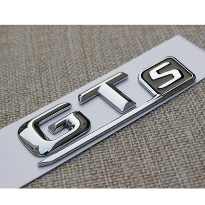Litere cromate Capacele portbagajului GTs Insigna Embleme Embleme