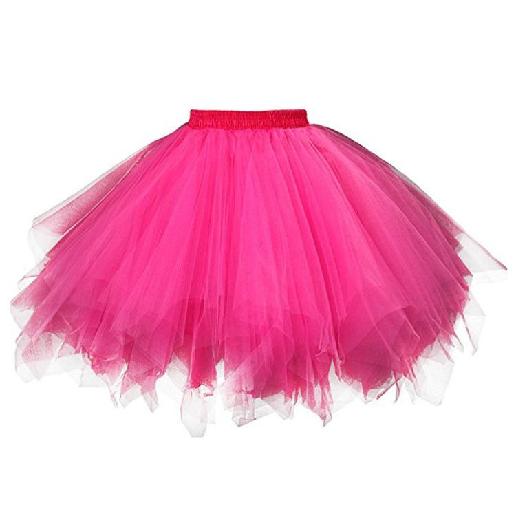 Minifaldas de Halloween Faldas de Tul Faldas Abullonadas Vestidos de Princesa Vestidos de Boda Enaguas Actuación de Danza Falda Tutú de Tul con Capas Esponjosas
