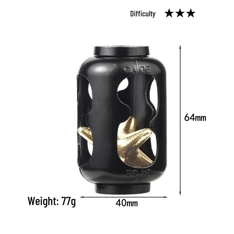 Intelligence Puzzle Zinc Alloy Disentanglement Rings - Unlock Nine Linked Rings Kongming Luban Lock Educational Toy
